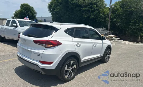 2017 Hyundai Tucson Limited из США, поврежденный, VIN KM8J3CA29HU351485